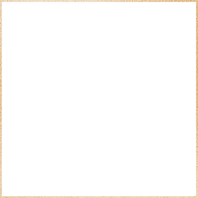 Gold square geometric frame