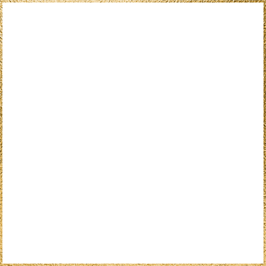 Gold square geometric frame